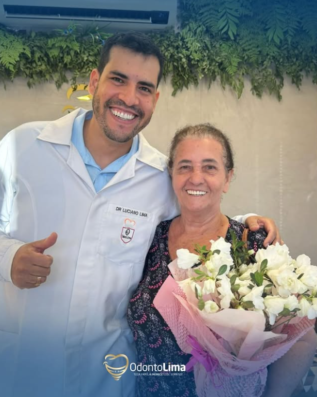 Paciente Odonto Lima — resultado real